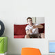 Gamer on the couch Wall Mural