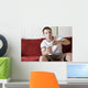 Gamer on the couch Wall Mural