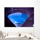 blue electric martini Wall Mural