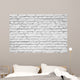White brick wall Wall Mural