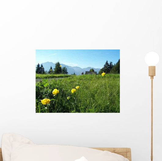 Bergwiese Wall Decal