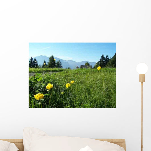 Bergwiese Wall Decal