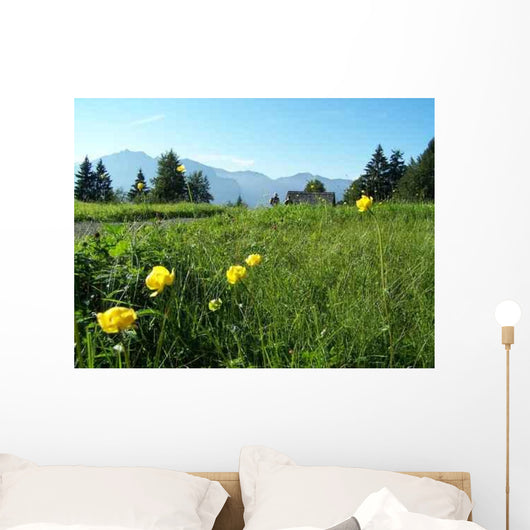Bergwiese Wall Decal