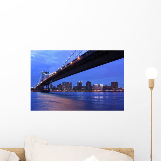 New York- Manhattan Bridge Wall Decal