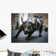Wall Street Bull Wall Mural