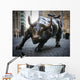Wall Street Bull Wall Mural