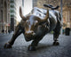 Wall Street Bull Wall Mural