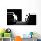Black and White Cars Wall Mural