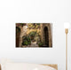 Medieval Arched Backstreet Old Wall Decal