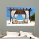 Beach pergola Wall Mural