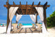 Beach pergola Wall Mural