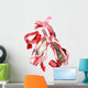 Elegant Pink Ballet Shoes Wall Decal