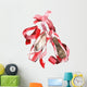 Elegant Pink Ballet Shoes Wall Decal