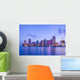 Beautiful Miami Florida Skyline Wall Decal