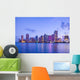 Beautiful Miami Florida Skyline Wall Decal