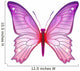 Pink Butterfly Wall Decal
