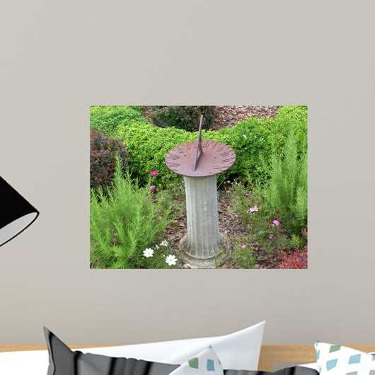Sundial Wall Mural