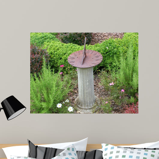 Sundial Wall Mural