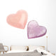 Crystal Hearts Wall Decal