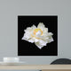 Lotus (white flowers W) Wall Mural