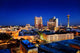 San Antonio Downtown Skyline at Night Wall Decal