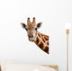 Giraffe Portrait Wall Decal