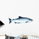 Watercolor Salmon Fish Wall Decal