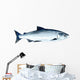 Watercolor Salmon Fish Wall Decal