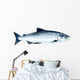 Watercolor Salmon Fish Wall Decal