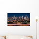 Denver Night Skyline Wall Decal