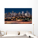Denver Night Skyline Wall Decal