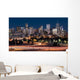 Denver Night Skyline Wall Decal