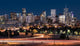 Denver Night Skyline Wall Decal