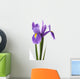 Flower Decals - Purple Iris Wall Decal