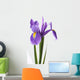 Flower Decals - Purple Iris Wall Decal