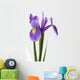 Flower Decals - Purple Iris Wall Decal