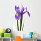 Flower Decals - Purple Iris Wall Decal