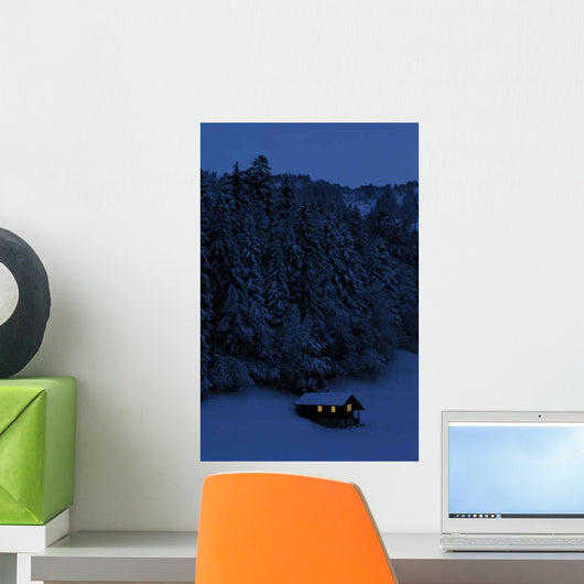 Chalet Switzerland Wall Decal