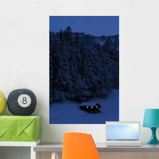 Chalet Switzerland Wall Decal