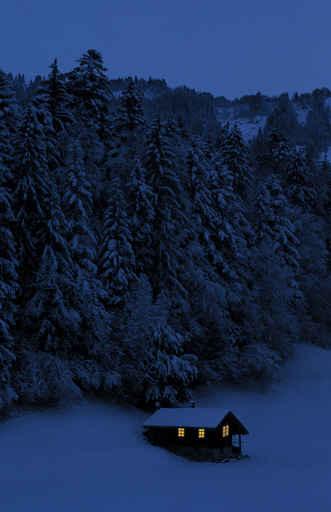 Chalet Switzerland Wall Decal