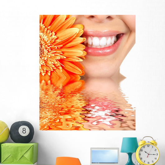 Woman Teeth Wall Mural