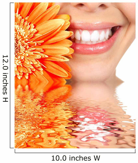 Woman Teeth Wall Mural