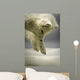 Arctic Fox Hunting Snow Wall Decal