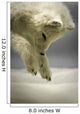 Arctic Fox Hunting Snow Wall Decal