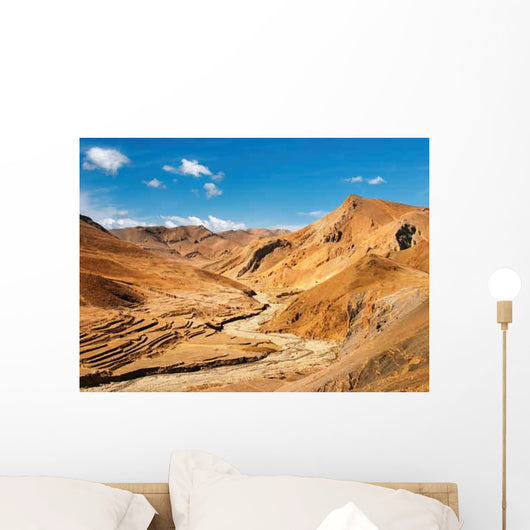 Tibetan Landscape Wall Decal Design 2