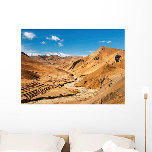 Tibetan Landscape Wall Decal Design 2