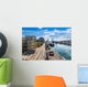 Union Wharf Lobster Traps Wall Decal