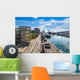 Union Wharf Lobster Traps Wall Decal