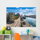 Union Wharf Lobster Traps Wall Decal