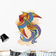 Colorful Phoenix Bird Wall Decal